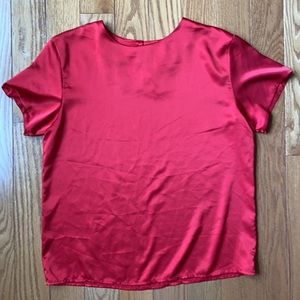 Vintage Poppy Red Top